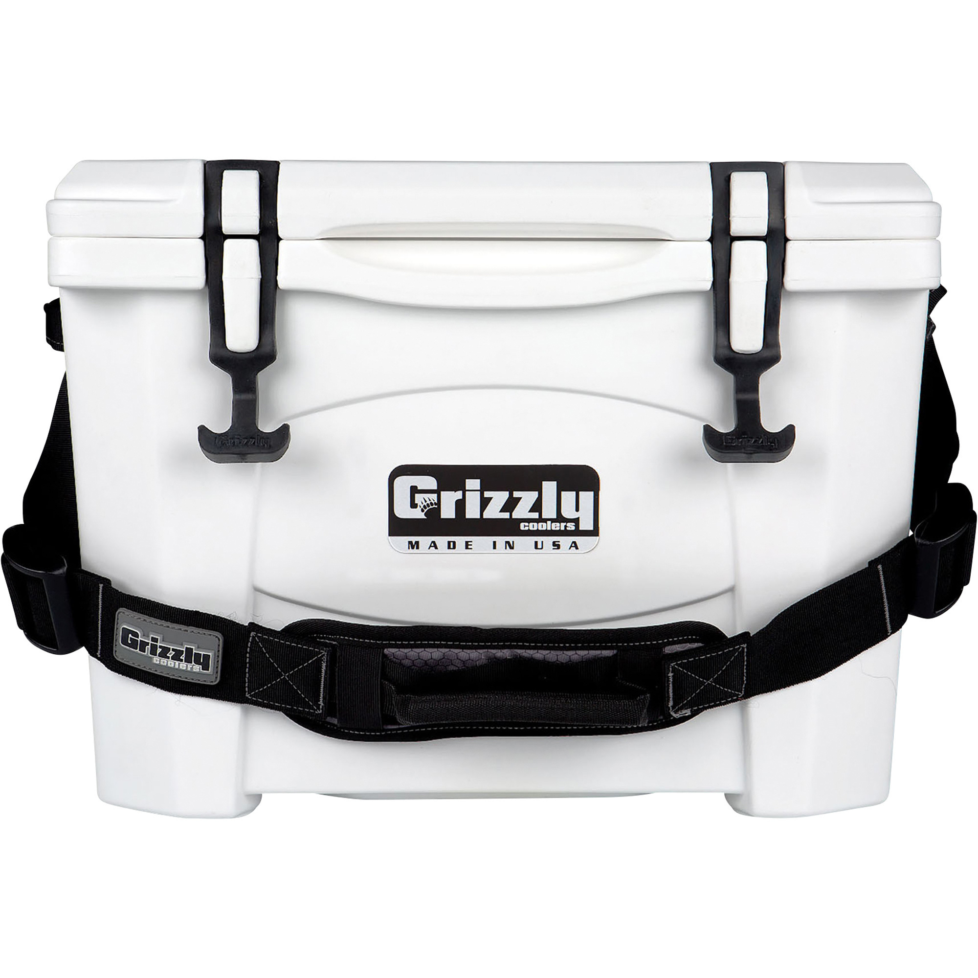 Grizzly 15-Qt. Cooler, Holds 15 Cans, White, Model# G15